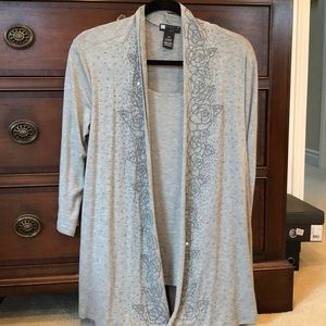 NEW LISTING! Carole Little Beaded Cover Up